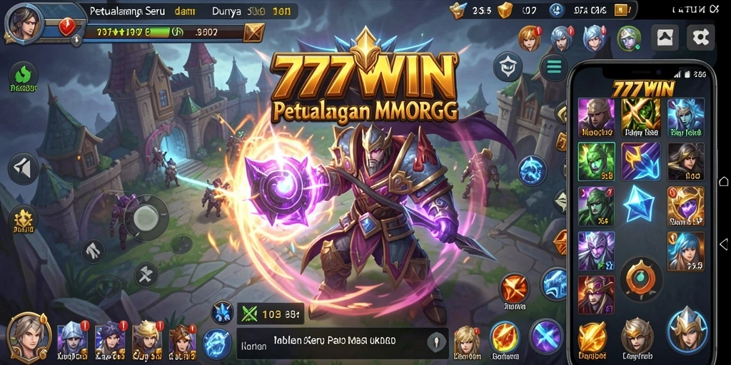 Tangkapan layar menarik dari aksi gameplay di 777WIN.