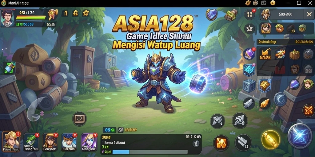 Tampilan gameplay ASIA128 yang menarik dan mudah diakses.