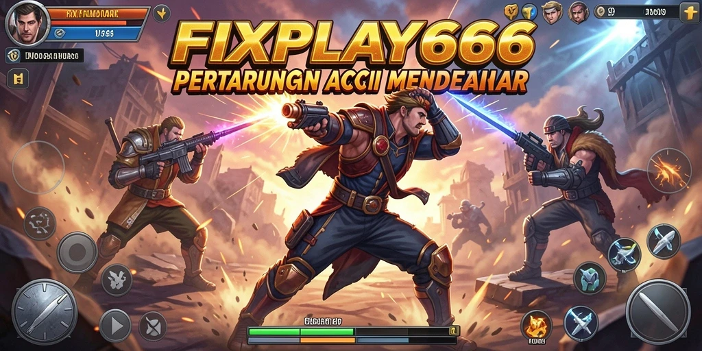 Tampilan gameplay FIXPLAY666 yang penuh aksi dan seru.