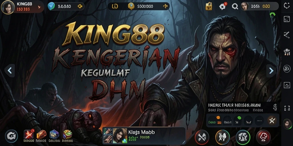 Gameplay menegangkan di dalam dunia gelap KING88.