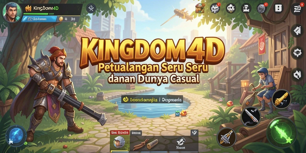 Gambar menarik dari gameplay KINGDOM4D yang seru dan menghibur.