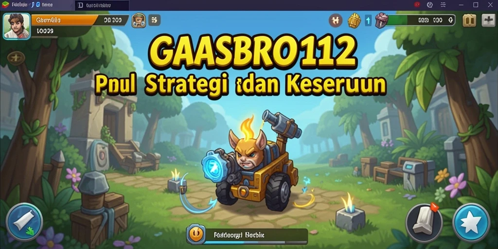 Tangkapan layar gameplay MASBRO12 menampilkan aksi seru dalam game Idle.