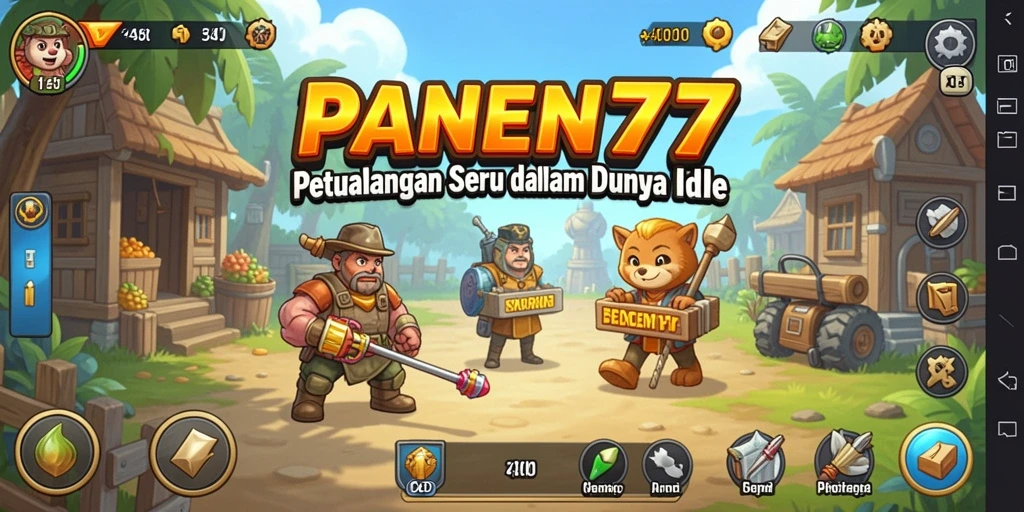 Tampilan gameplay menarik dari PANEN77 yang mengasyikkan.