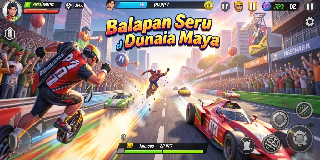 Gameplay PP7 yang menegangkan dan penuh aksi.