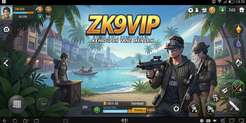 Gameplay menarik ZK9VIP di dunia simulasi virtual.